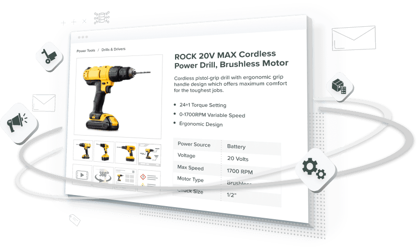 Catsy PIM centralizing technical product data for manufacturing brands