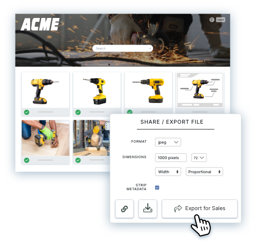 Catsy PIM and DAM brand portal providing self-serve access to validated, multi-channel-ready product data