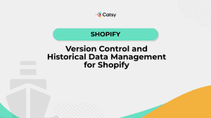 Version Control and Historical Data Management for Shopify