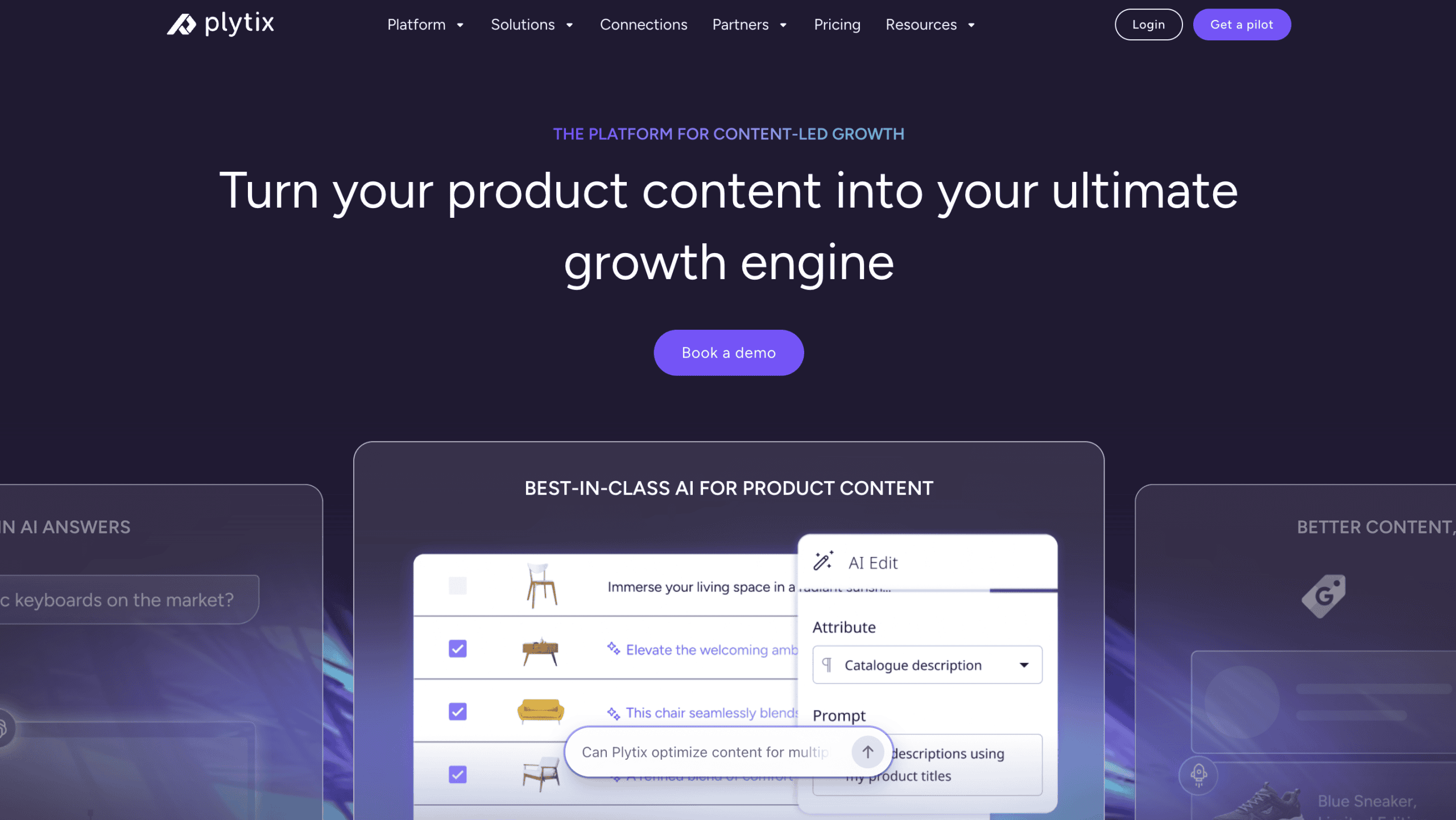 Plytix cloud PIM platform for small and mid-sized manufacturing product teams