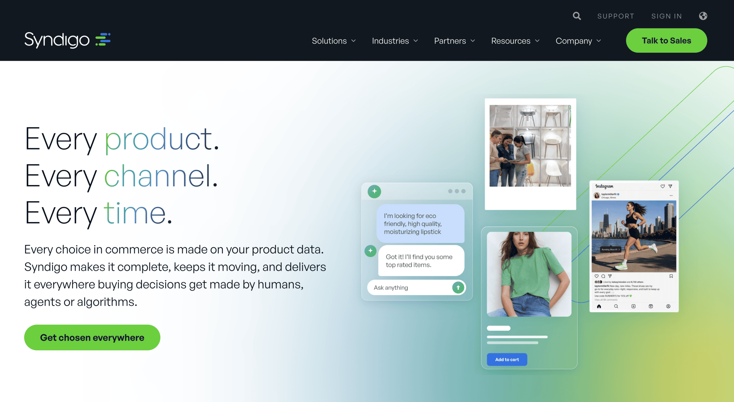 Syndigo product information management and syndication platform for manufacturers, retailers and marketplaces
